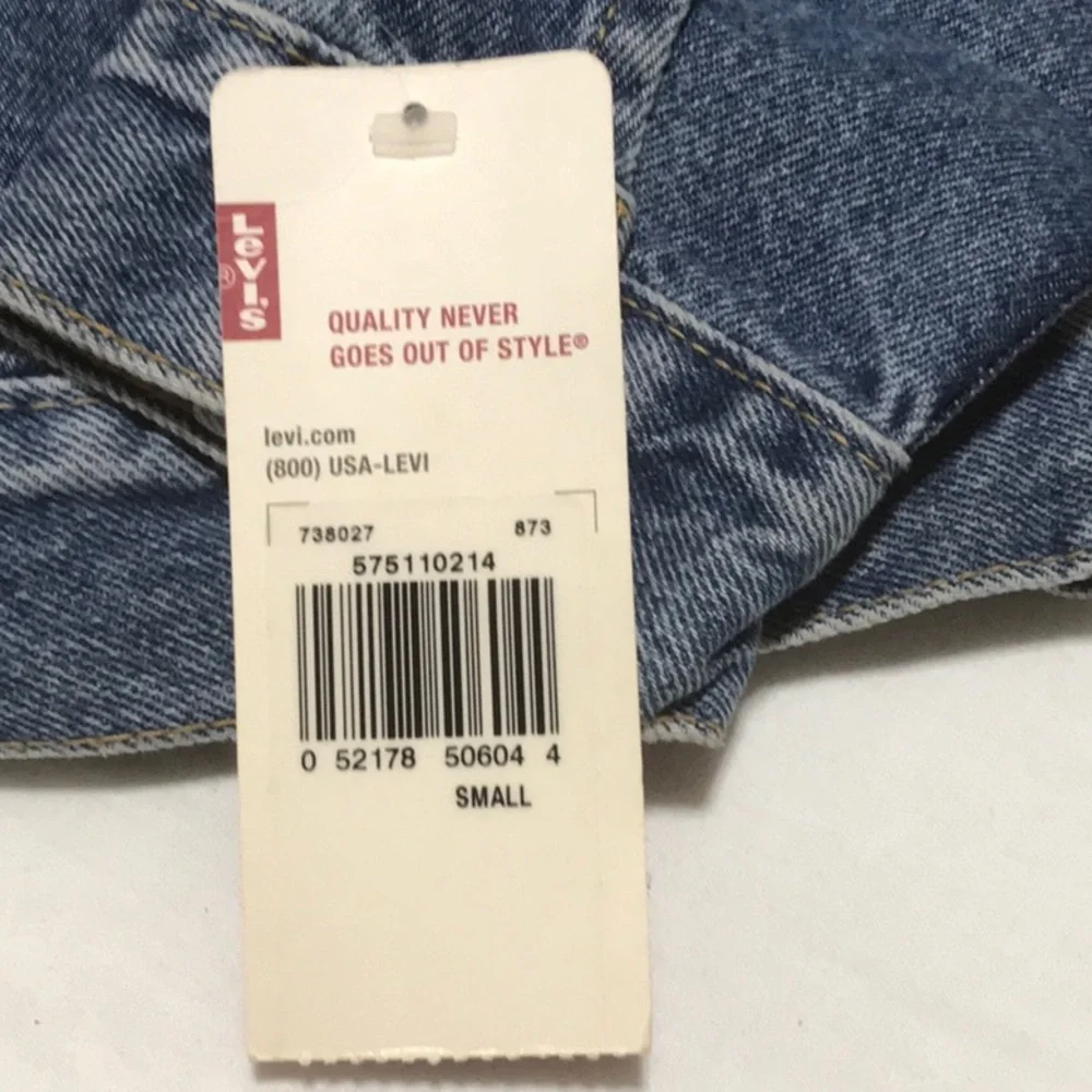Vintage youth Levi denim jacket small - Picture 10 of 10